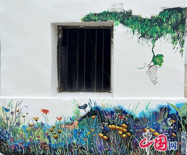 一笔一画绘乡风——宜兴丁蜀镇塍里村墙绘为美丽乡村加“油”添“彩”(图3) 一笔一画绘乡风——宜兴丁蜀镇塍里村墙绘为美丽乡村加“油”添“彩”(图3)