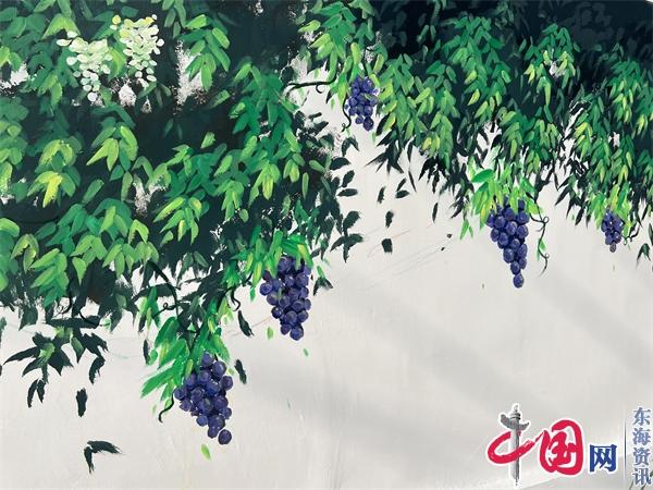 一笔一画绘乡风——宜兴丁蜀镇塍里村墙绘为美丽乡村加“油”添“彩”(图4) 一笔一画绘乡风——宜兴丁蜀镇塍里村墙绘为美丽乡村加“油”添“彩”(图4)