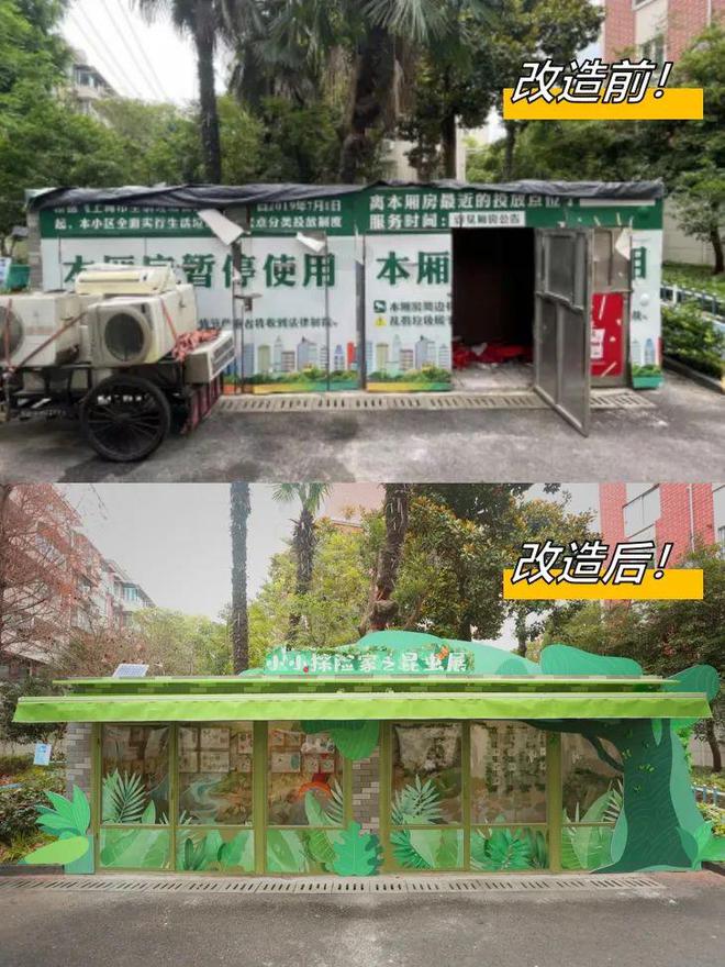 看这些垃圾箱房变“社区风景”(图7)