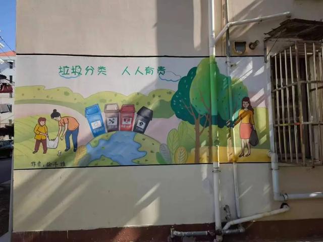 山水花鸟国画、垃圾分类彩绘……居民动手扮靓“幸福社区”!(图4) 山水花鸟国画、垃圾分类彩绘……居民动手扮靓“幸福社区”!(图4)