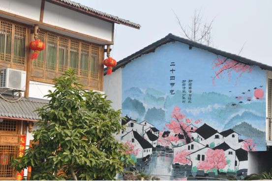 桃花荟·春光好 桃花墙上“开”！龙泉山农家院落美如“画”(图7)