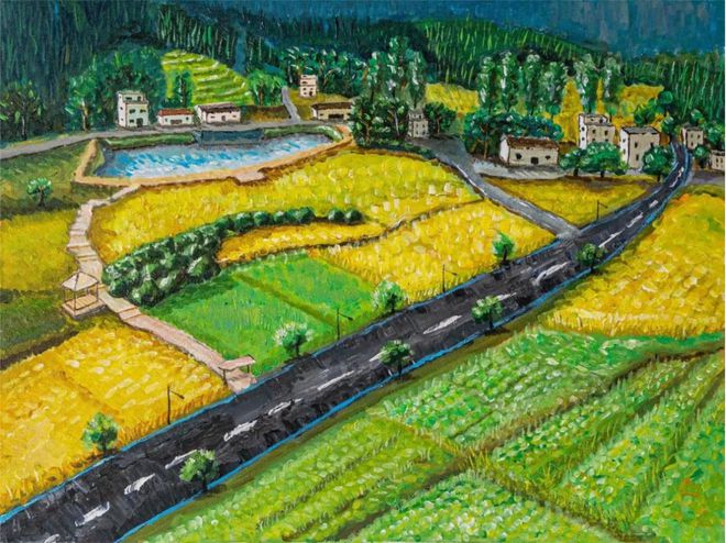 泰康乡村振兴新模式：百余农民“村ART”画笔绘家乡(图4)