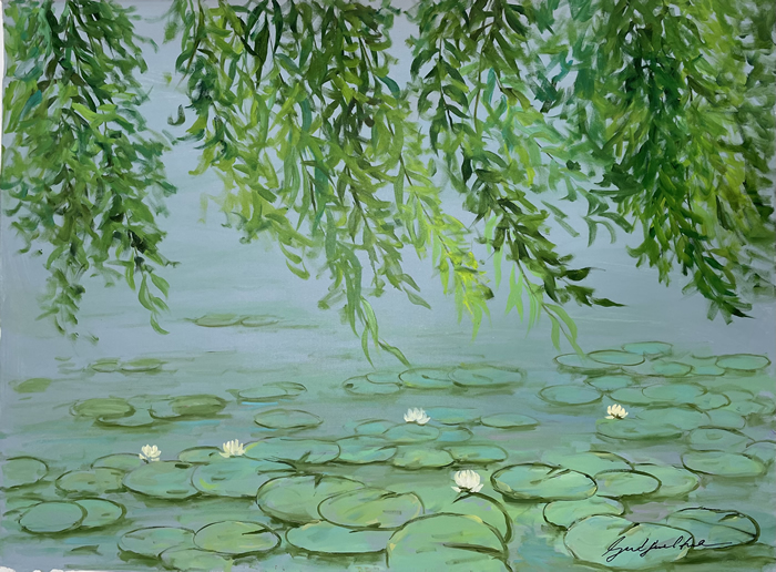 顾月华上海油画展即将启幕(图5) 顾月华上海油画展即将启幕(图5)