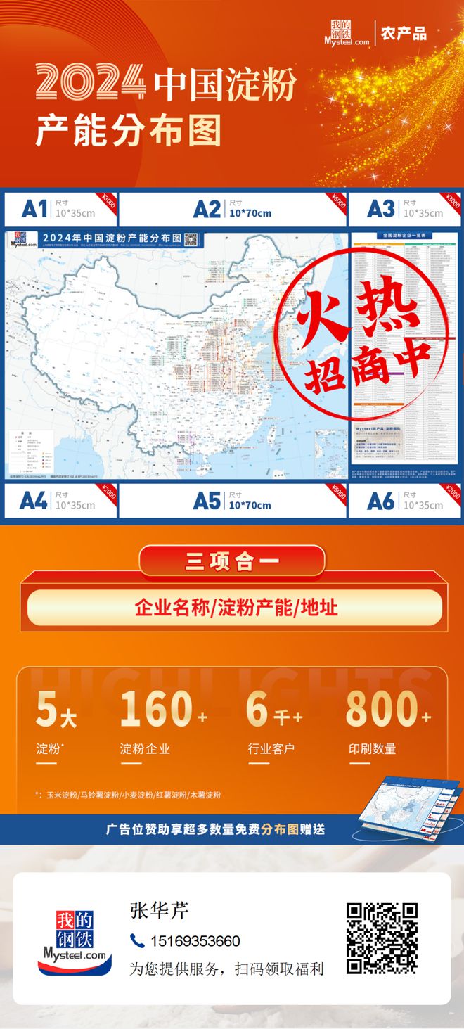 2024年中国玉米深加工、中国淀粉产能分布图广告位招商开始啦！(图2)