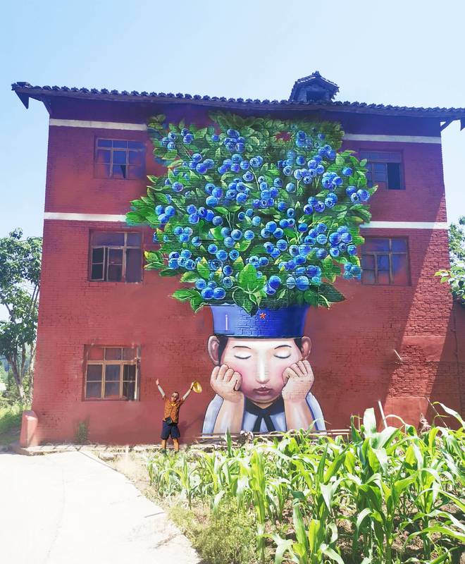 杨功成20余载壁画生涯探秘:墙绘壁画与3D立体画行业的深度剖析(图5) 杨功成20余载壁画生涯探秘:墙绘壁画与3D立体画行业的深度剖析(图5)
