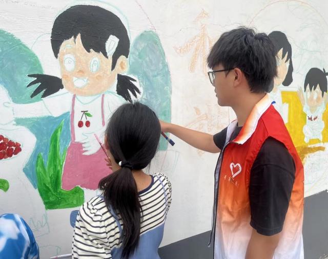 岐山县：多彩墙画绘出乡村“新颜”(图3)