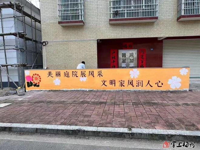 青春画笔勾勒美丽莒村！“百千万工程”大学生突击队绘出湖寮新画卷(图5)