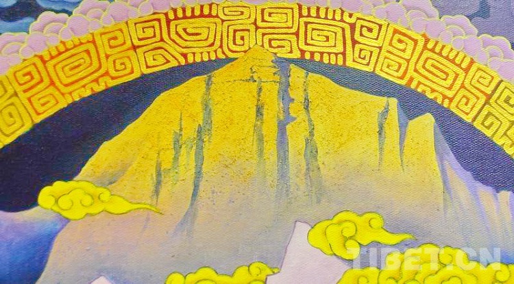 画家叶星生与人民大会堂壁画《珠峰叠彩》的故事(图7)