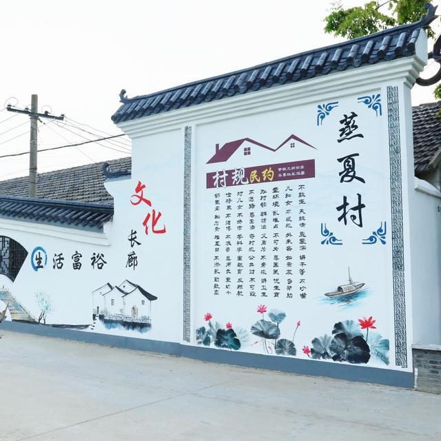 速来围观！练塘这里有一墙的风景！(图6)