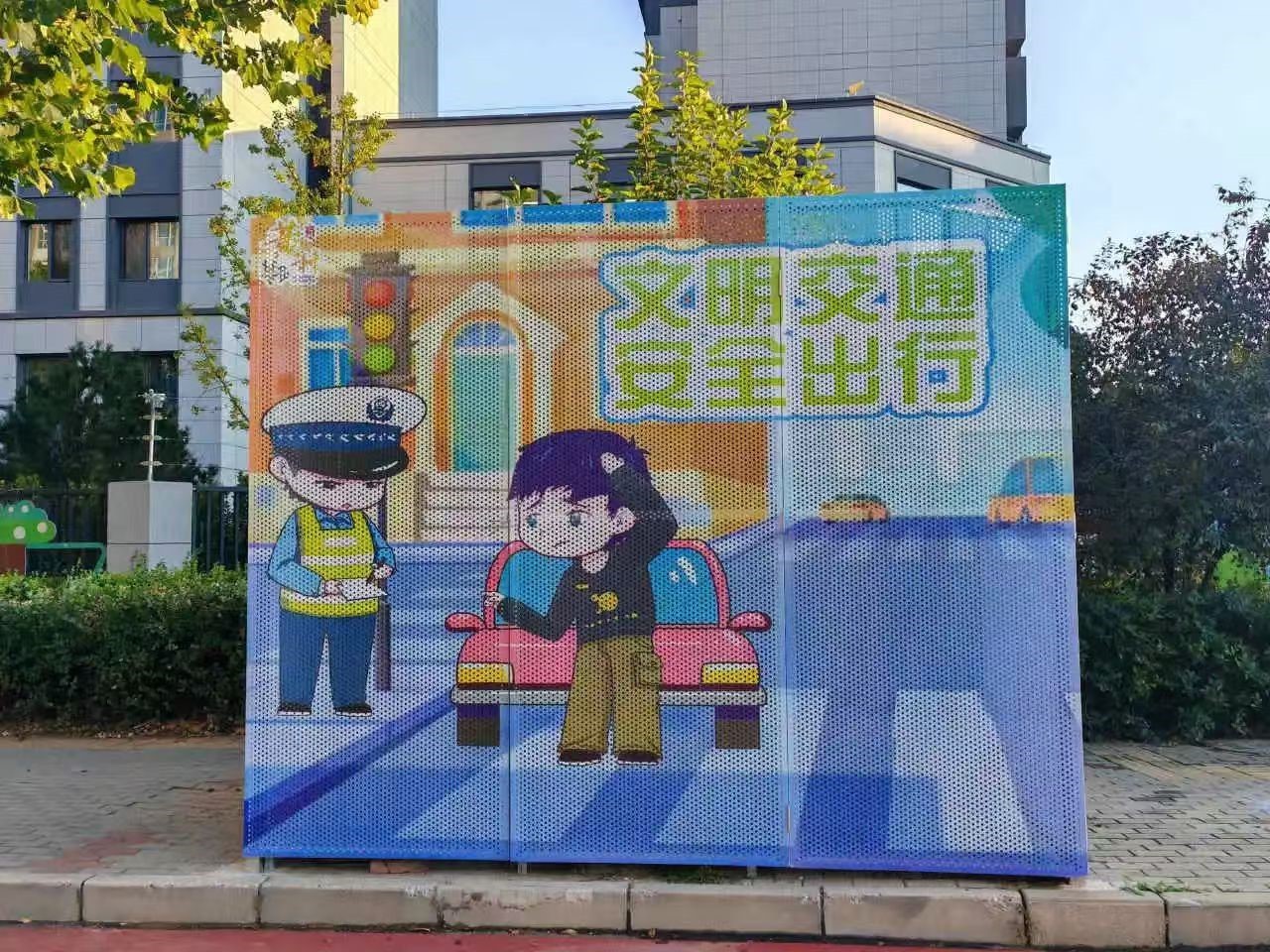 黄村镇变电箱“换装”成功街头艺术新景点亮大兴(图3) 黄村镇变电箱“换装”成功街头艺术新景点亮大兴(图3)