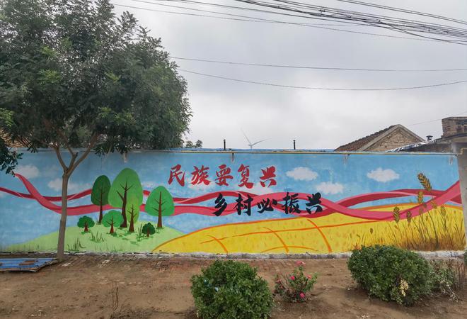 大学生“爆改”乡村 创意墙绘让村庄变身“打卡地”(图3)